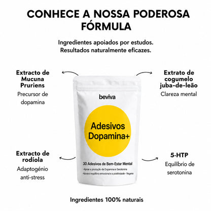Adesivos Dopamina+ (1 + 2 GRÁTIS)