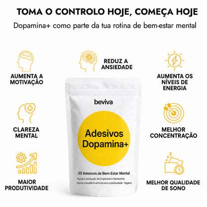 Adesivos Dopamina+ (1 + 2 GRÁTIS)