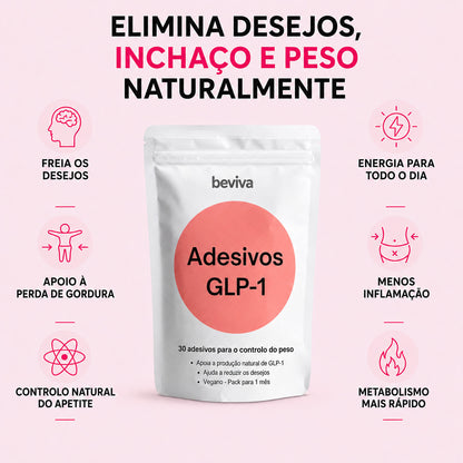 GLP-1 Adesivos Emagrecedores (30 + 30 GRÁTIS)